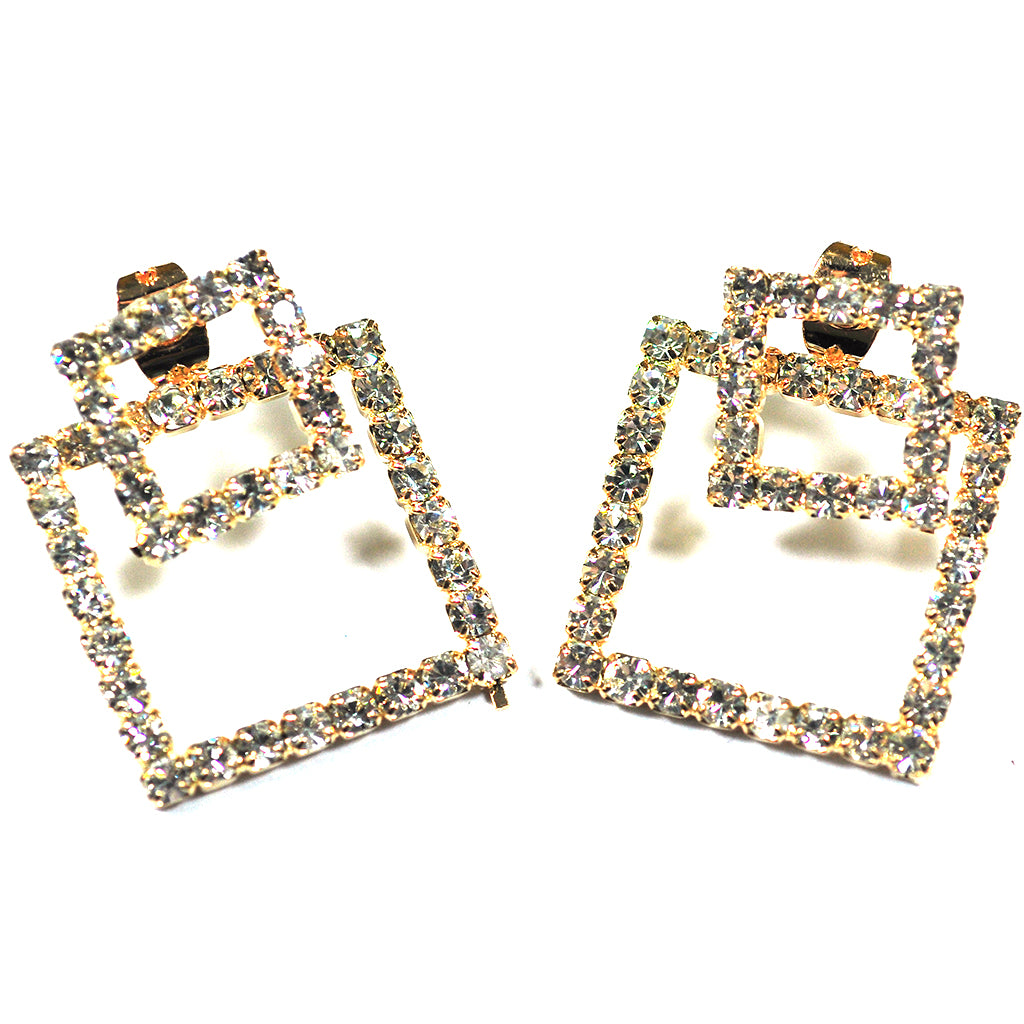 Bling Bling Square Earrings 2021