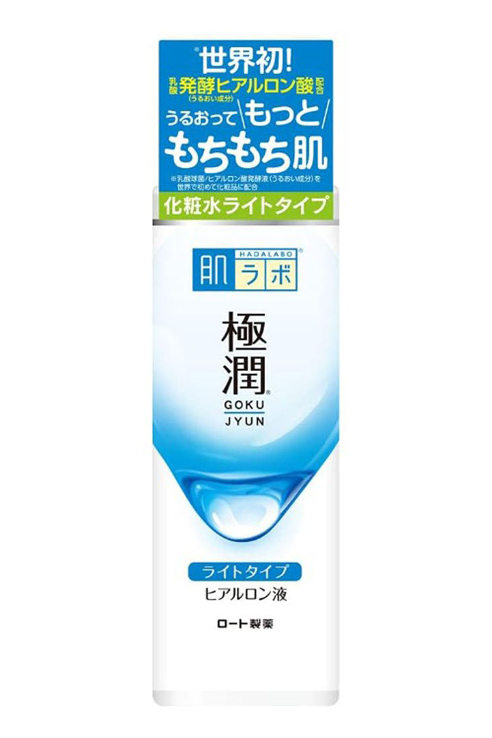 Rohto Mentholatum Hada Labo Gokujyun Hyaluronic Acid Lotion Light Type 170mL