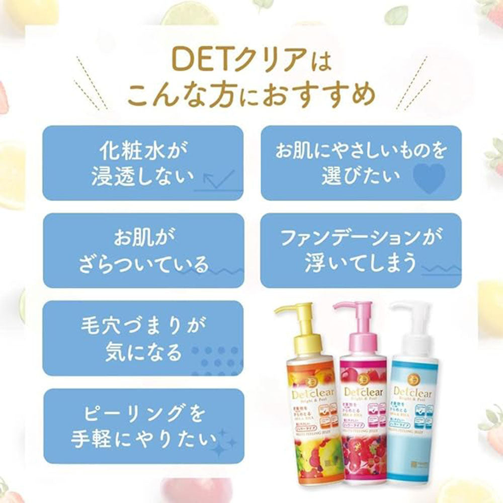 Meishoku Det Clear Bright & Peel Peeling Jelly 180mL