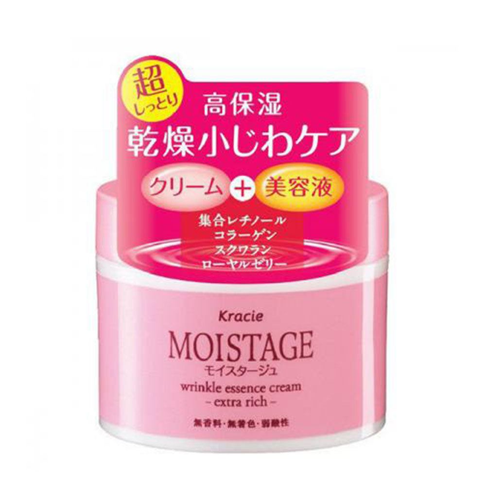 Kracie Moistage Wrinke Essence Cream 100g (Super Moist)