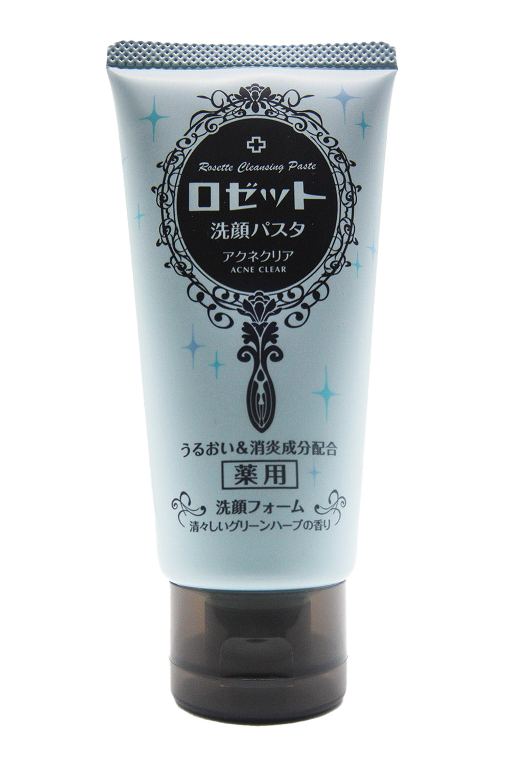 Rosette Cleansing Paste Ghassoul Bright Foam Cleanser 120g