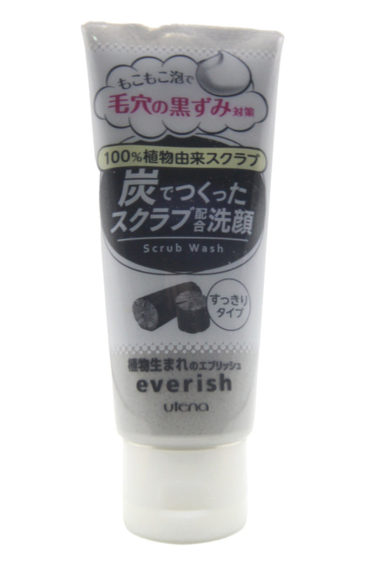 Utena Everish Charcoal Everyday  Scrub Wash 135g