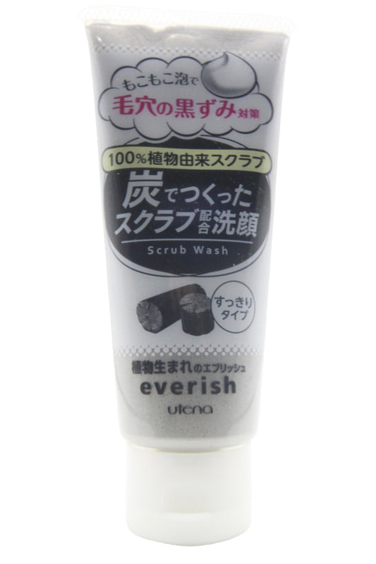Utena Everish Charcoal Everyday  Scrub Wash 135g