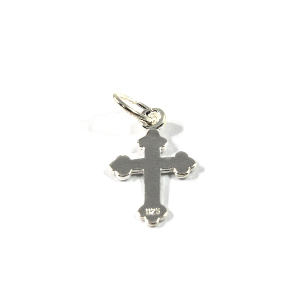 Sterling Silver 925 Fancy Cross Pendant