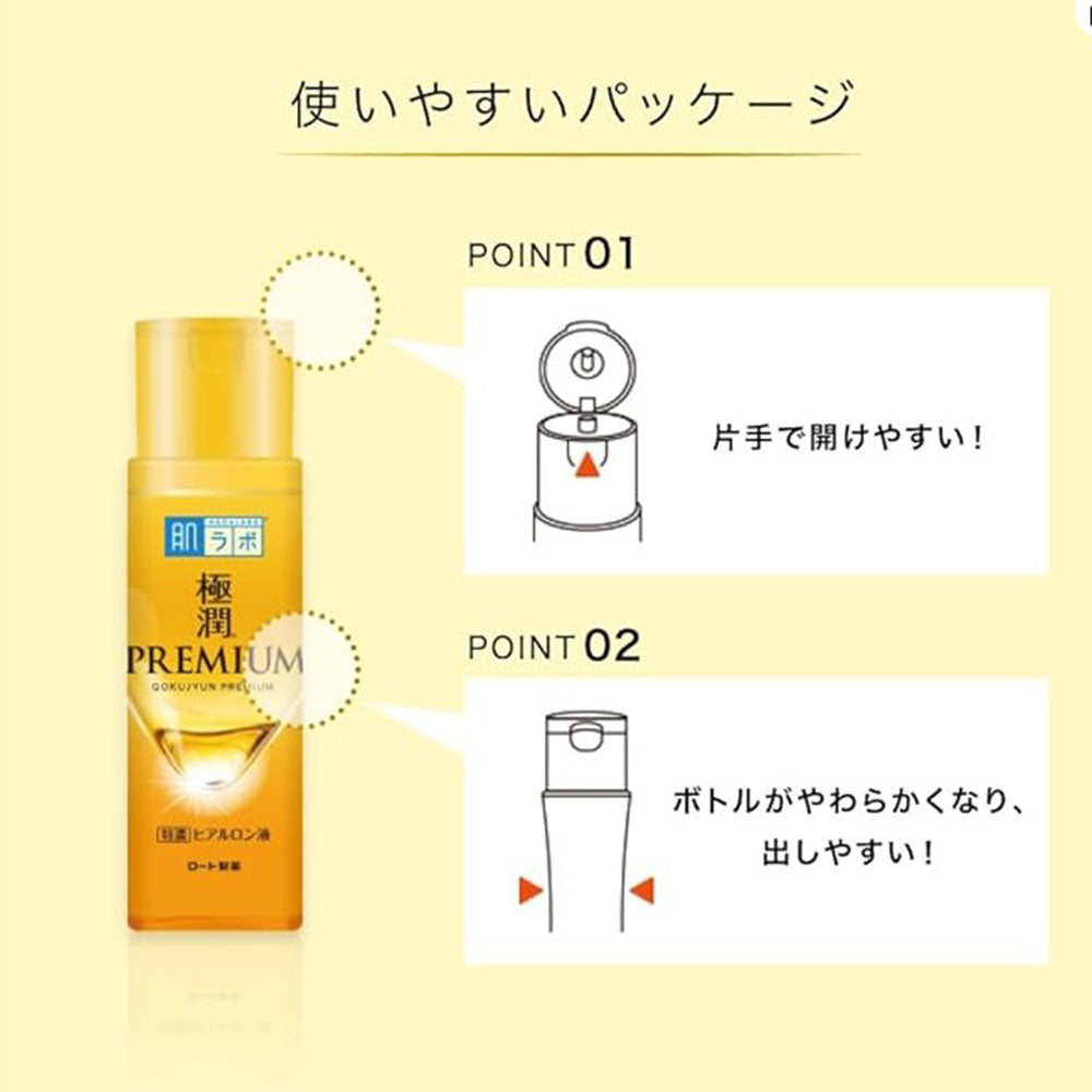 Rohto Hada Labo Gokujyun Premium Hyaluron Lotion 170mL