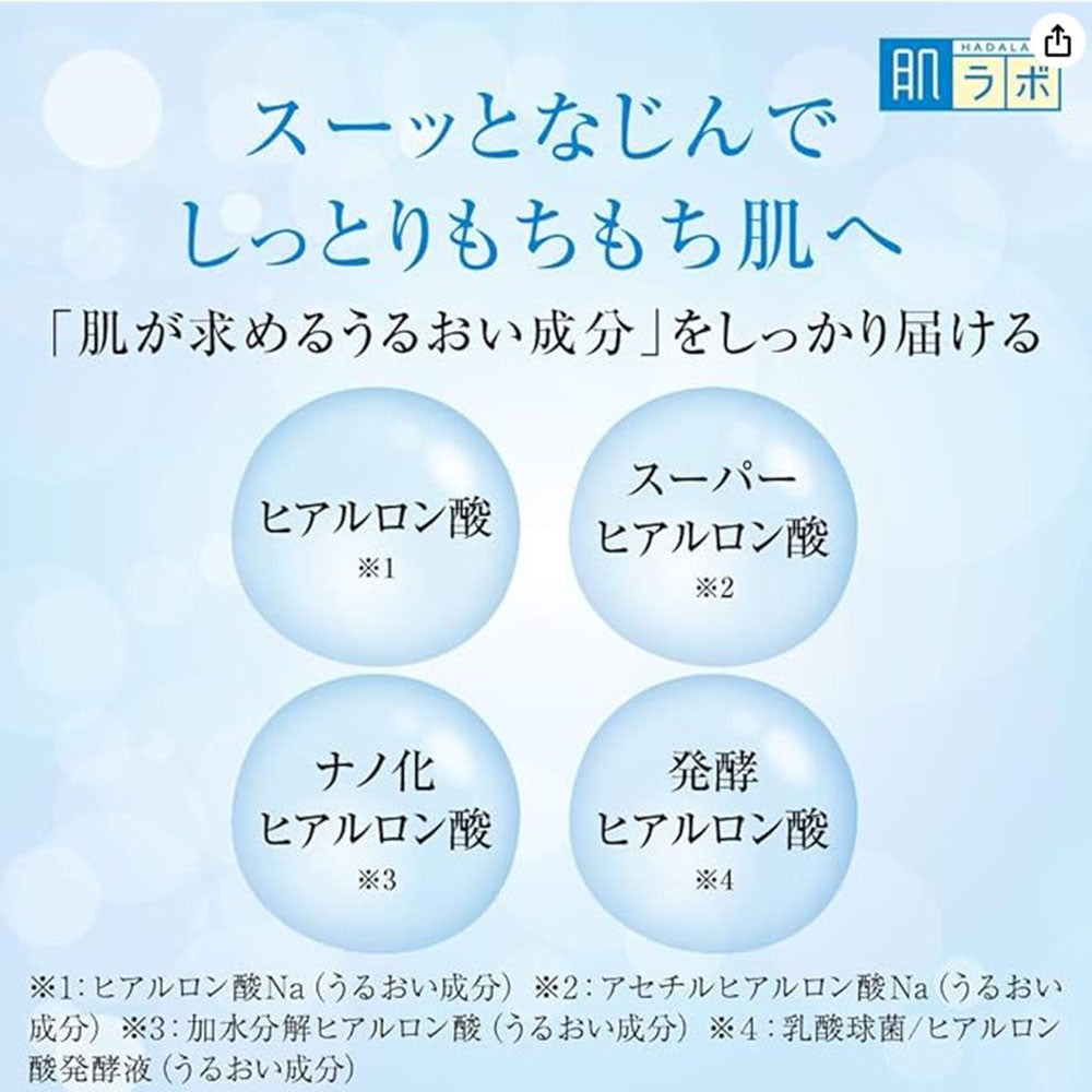 Rohto Mentholatum Hada Labo Gokujyun Hyaluronic Acid Lotion Light Type 170mL