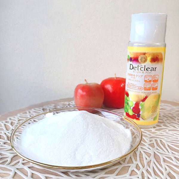 Meishoku Det Clear Bright & Peel Fruit Enzyme Powder Wash 75g