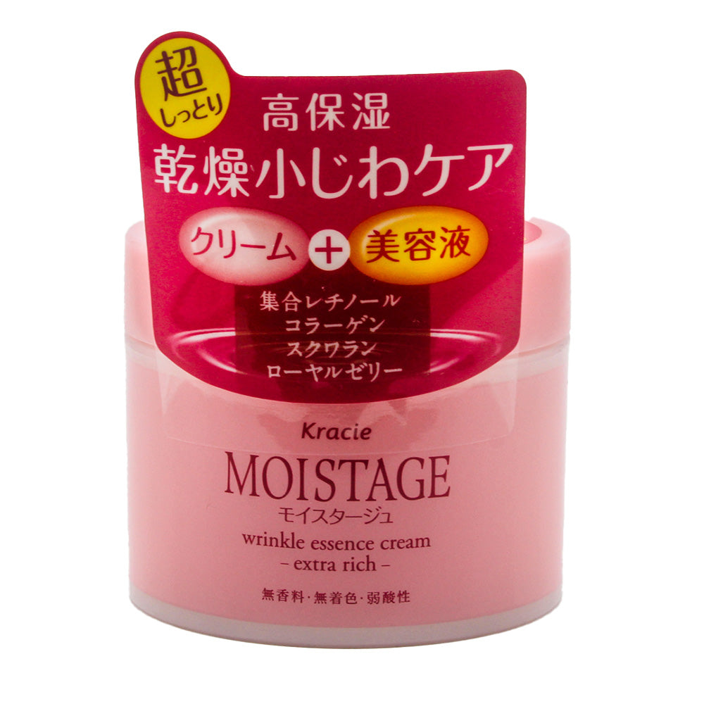 Kracie Moistage Wrinke Essence Cream 100g (Super Moist)