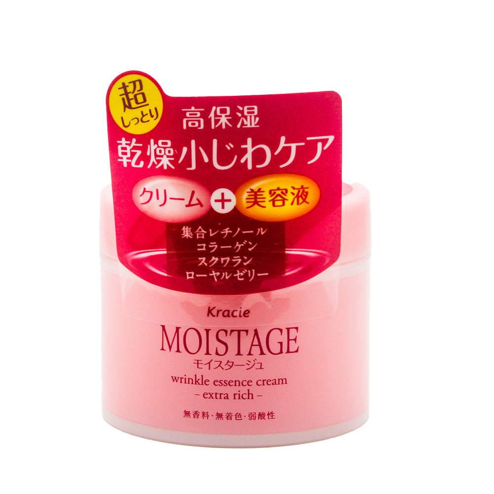 Kracie Moistage Wrinke Essence Cream 100g (Super Moist)