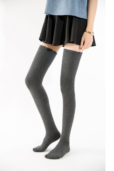 Japanese/Korean Extra Style Winter Over Knee Socks, Her Socks, Cute Socks