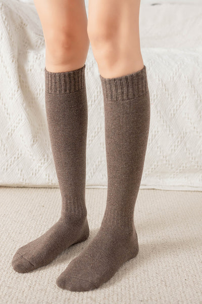 Extra Warm Wool Knee High Socks, Extra Thick Socks, Cold Winter Socks, Her Warm Socks