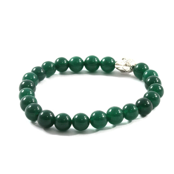 Green Jade Buddha Bracelet