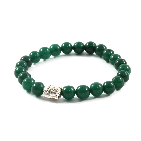 Green Jade Buddha Bracelet