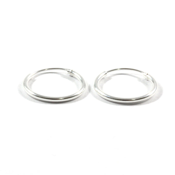 Sleepers Earrings Sterling Silver 925 size from 6mm to 35mm