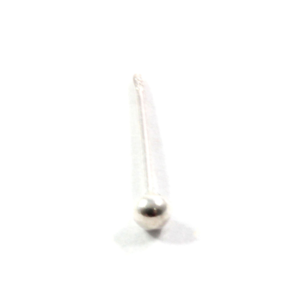Ball Straight Nose Stud 2.2mm with Sterling Silver 925
