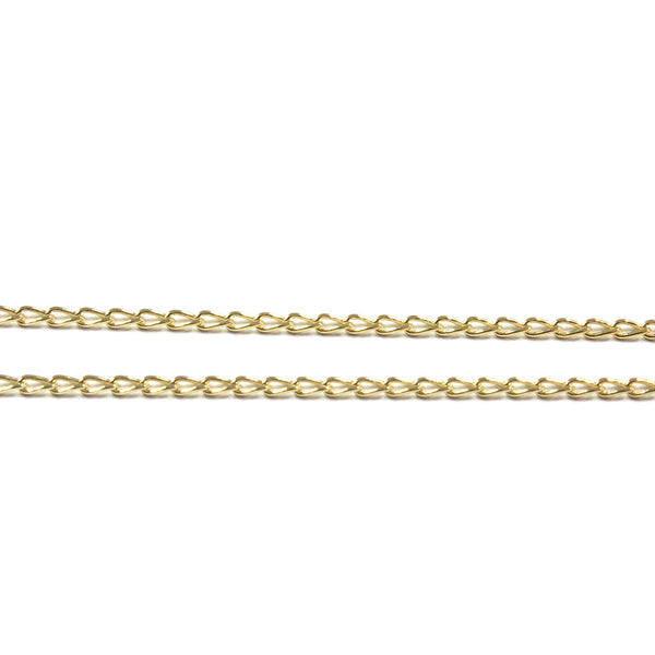 Triple Hard Gold Plated Chain 40cm