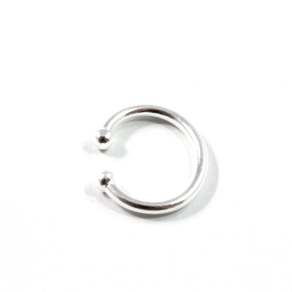 Ear Clips Plain with Sterling Silver 925