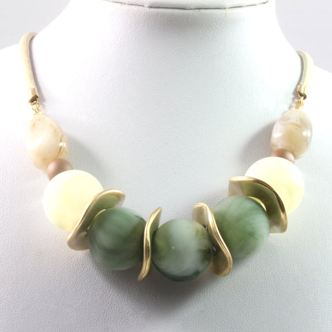 Green Necklace, Handmade Necklace, Good Quality Necklace