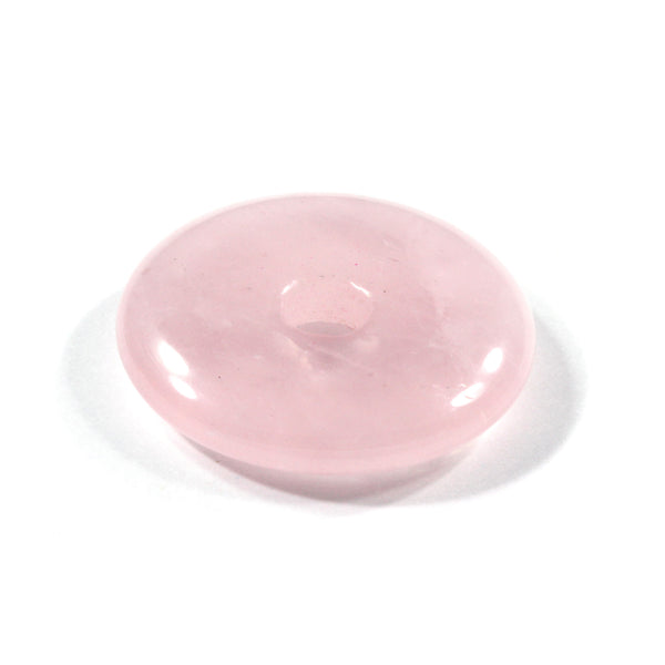 Rose Quartz Pendant 30mm