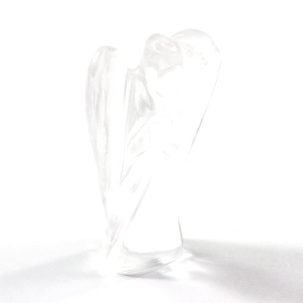 Clear Quartz Craved Angel 5cm