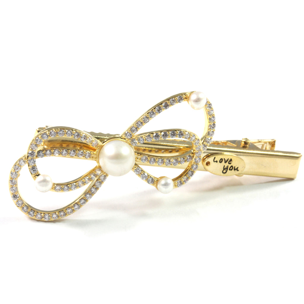 White Freshwater Cultured Pearl Hair Pin 8.0-8.5mm
