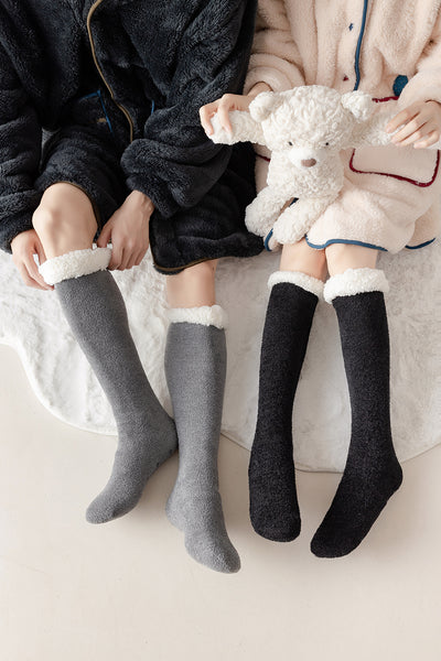 Thick Winter Socks Knee High Socks, Extra Warm Socks, Her Warm Socks